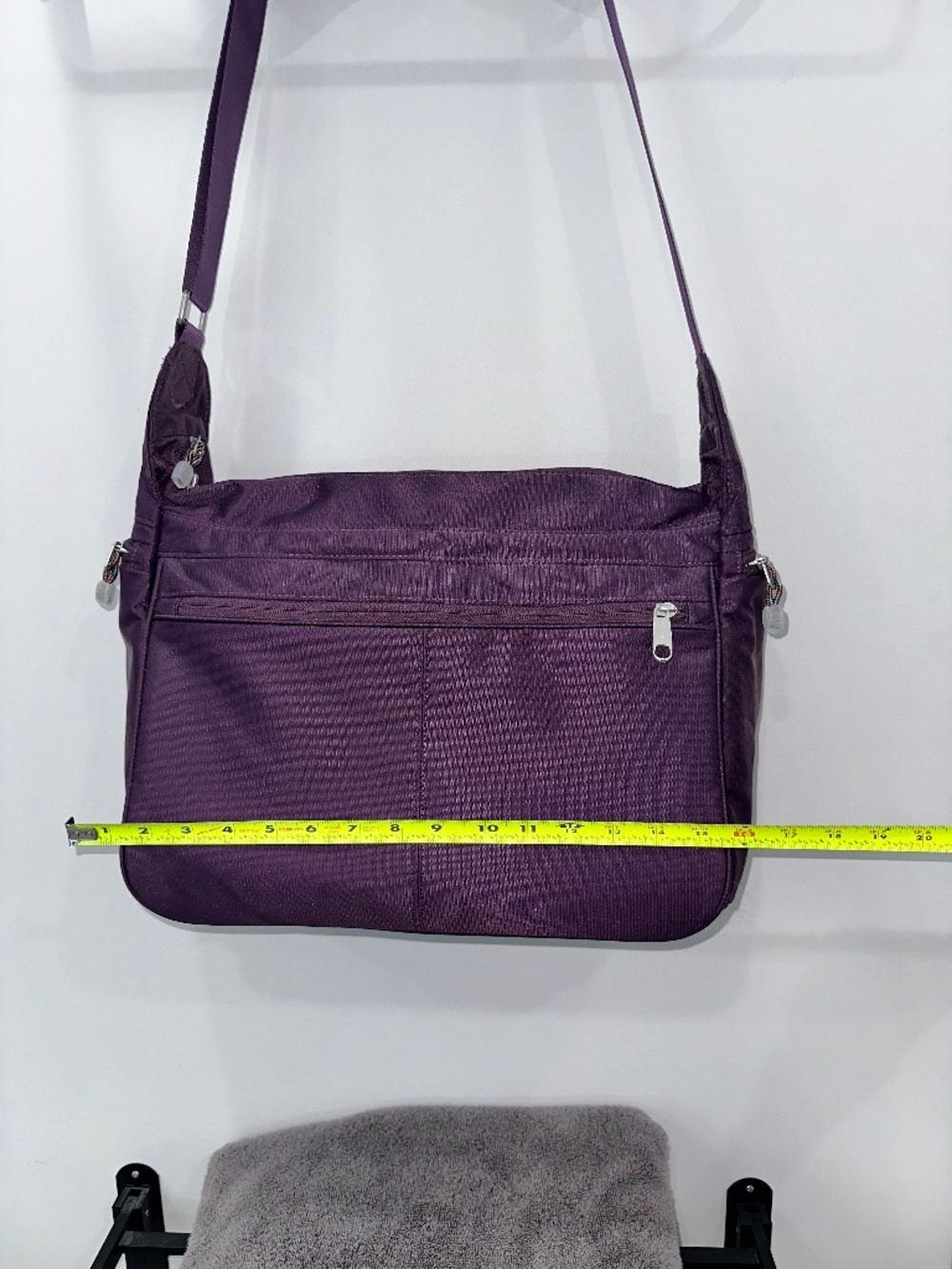 EUC eBags Messenger/Computer Bag in Eggplant Purple